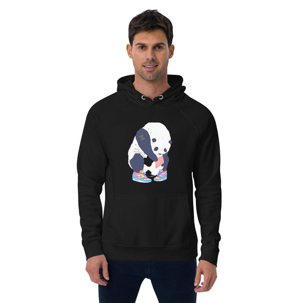 Unisex eco raglan hoodie