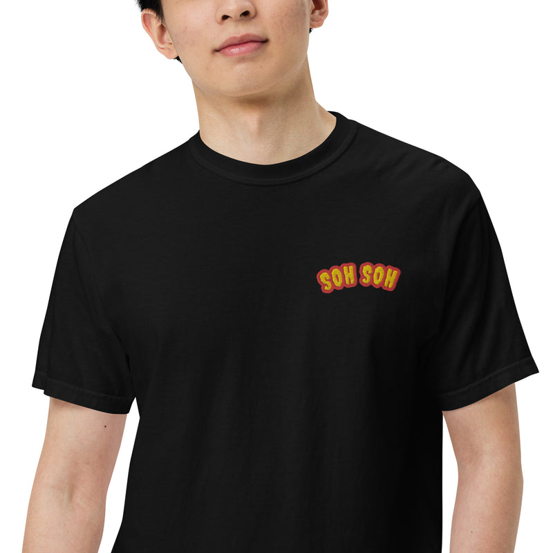 Unisex garment-dyed heavyweight t-shirt
