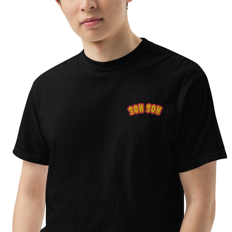 Unisex garment-dyed heavyweight t-shirt