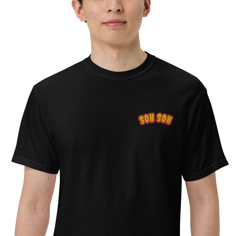 Unisex garment-dyed heavyweight t-shirt