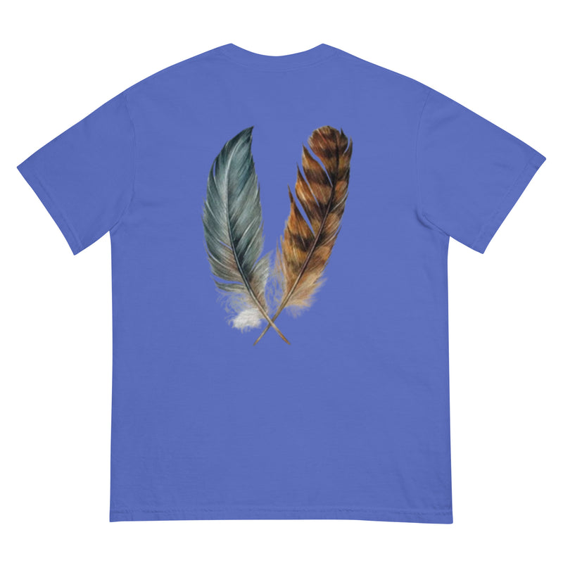 Unisex garment-dyed heavyweight t-shirt