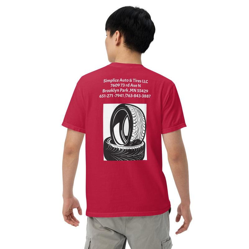 Unisex garment-dyed heavyweight t-shirt
