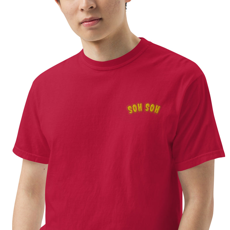 Unisex garment-dyed heavyweight t-shirt