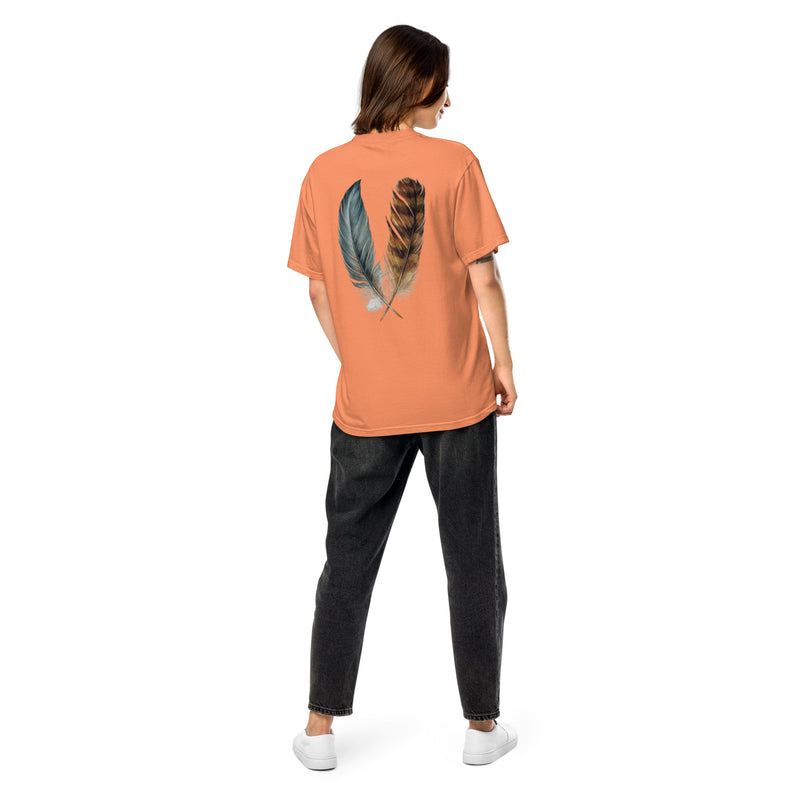 Unisex garment-dyed heavyweight t-shirt
