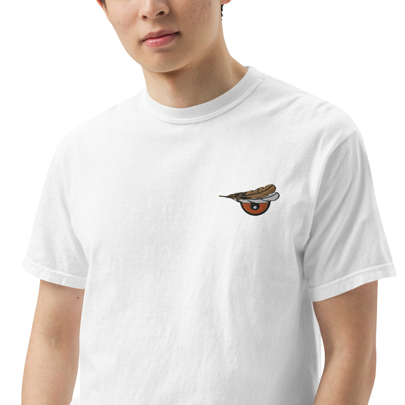 Unisex garment-dyed heavyweight t-shirt